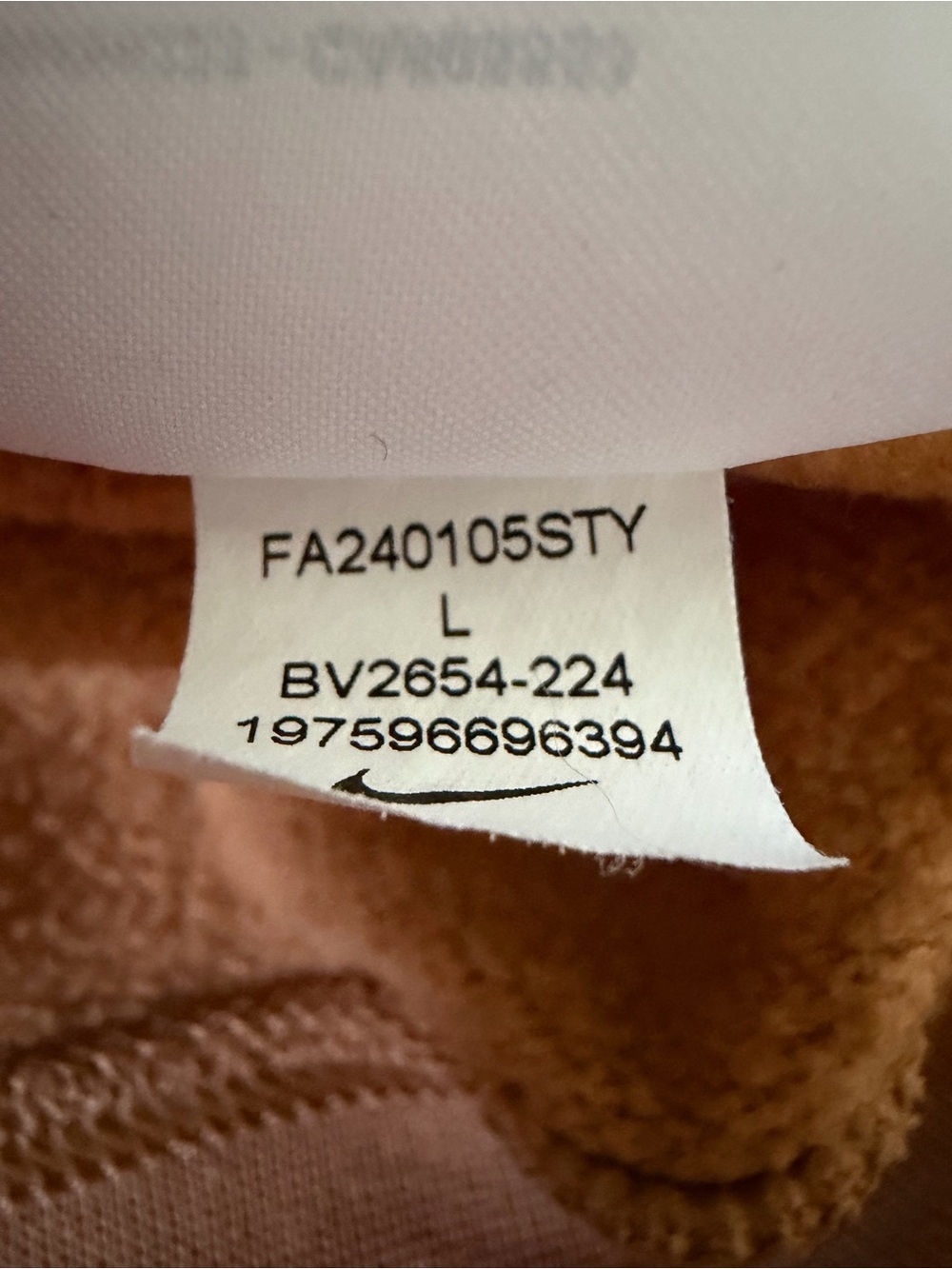 Nike Men’s Sportswear Club Fleece Pullover Hoodie Size Large - Picture 7 of 7